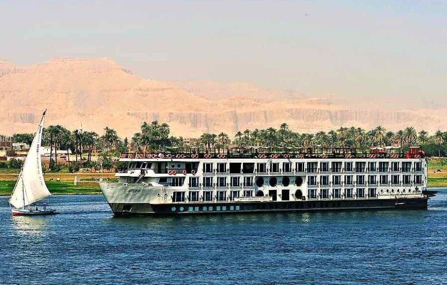 Croisière sur le Nil d&rsquo;Assouan à Louxor : 4 Jours Express en Navire 5 Étoiles