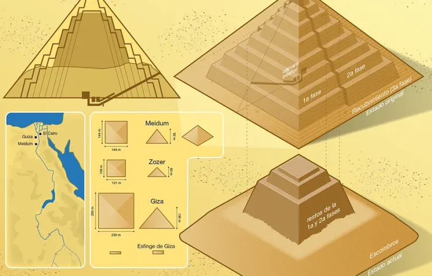 la pyramide de Meidoum Demi-journée