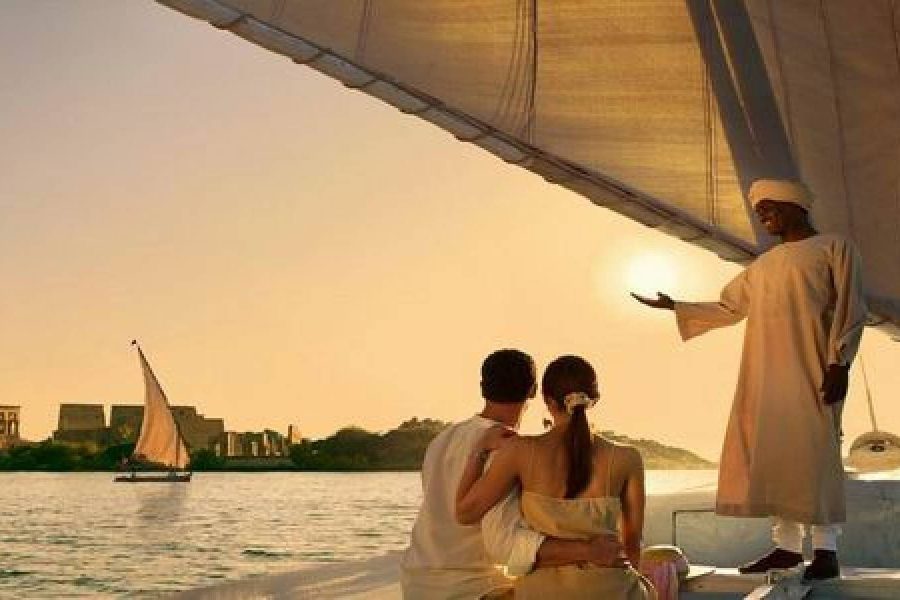 FELOUQUE :Croisière 6 jours 5 Nuits ASWAN / EDFOU EN FELOUQUE En pension complète